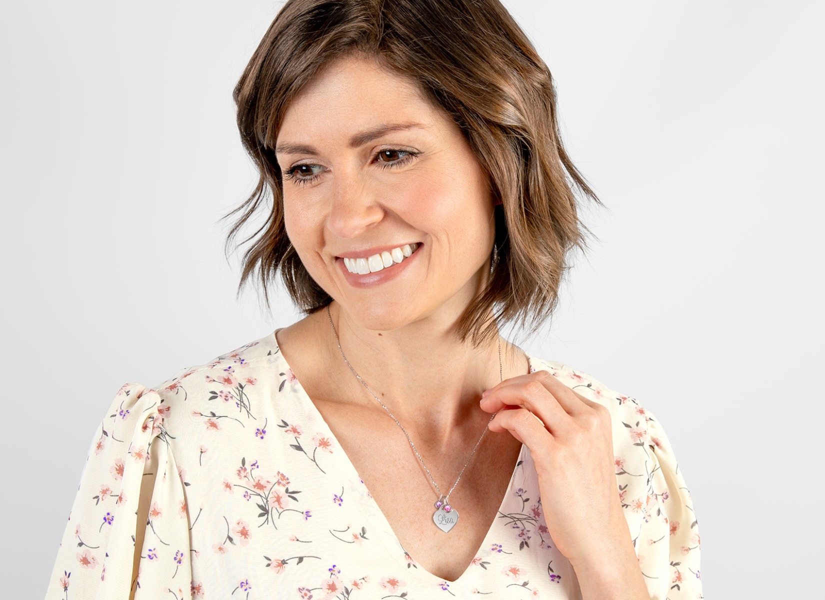 Example Necklace Shown on Model