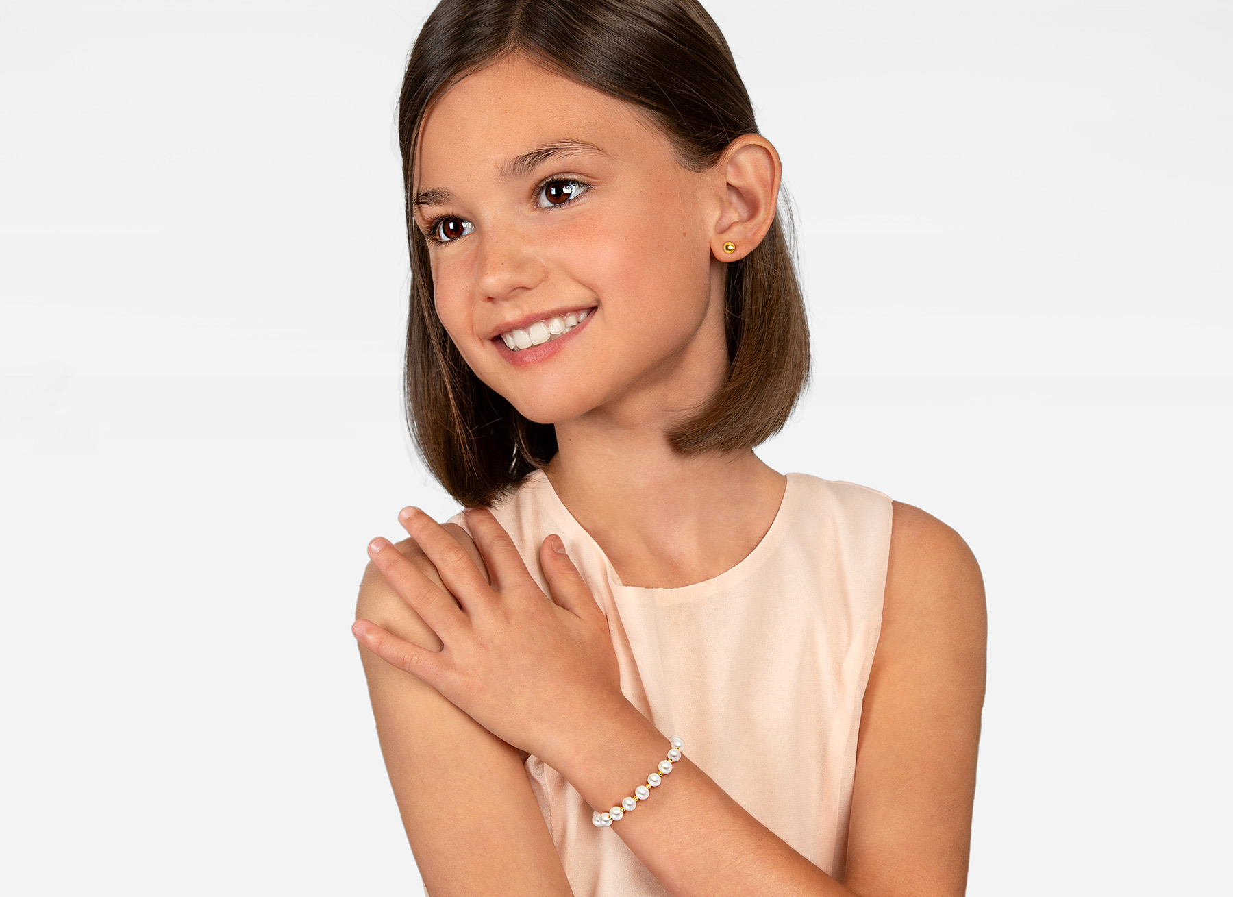 Example Bracelet Shown on 9 Year Old Girl