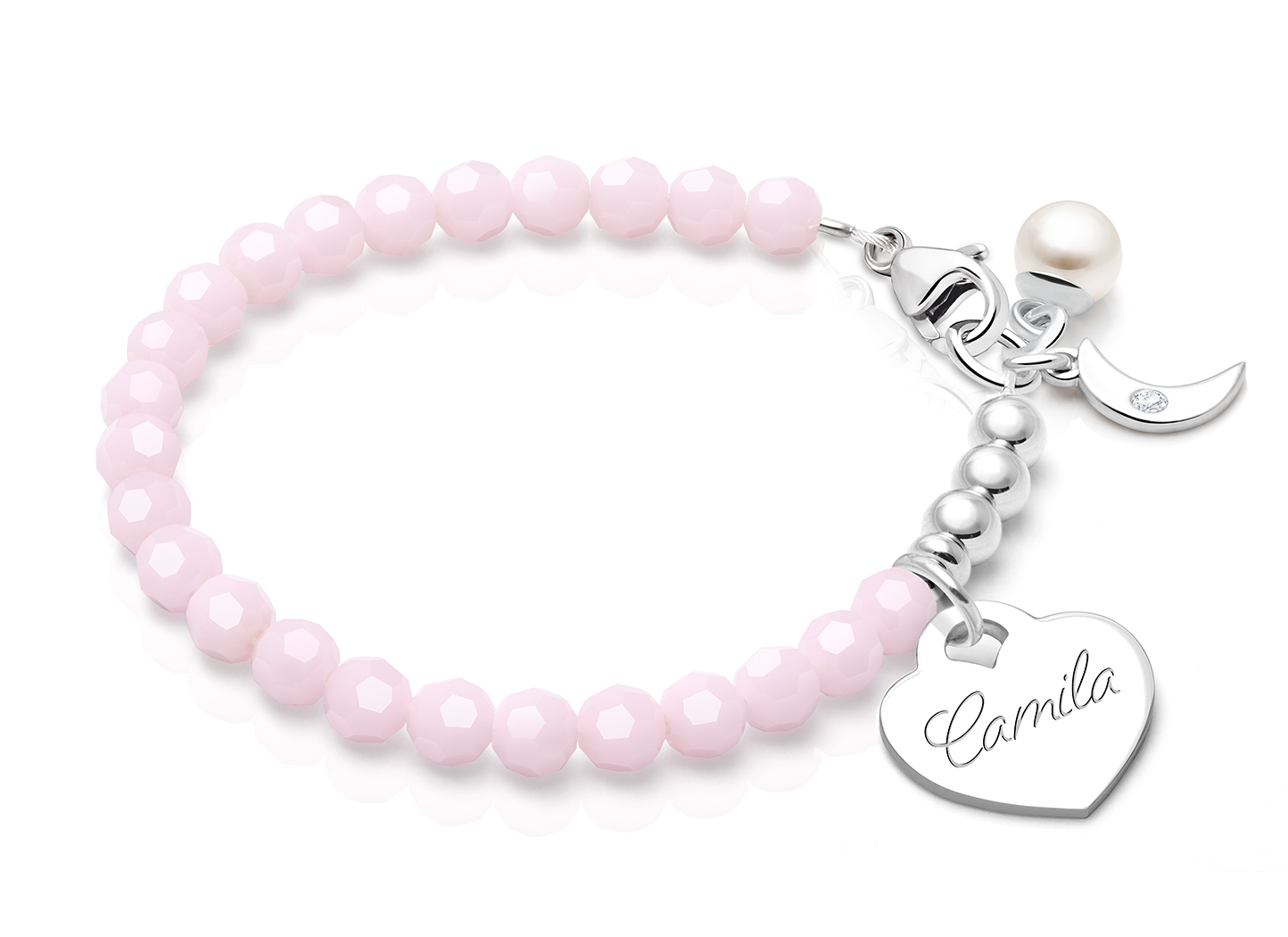 Pearl & Moon Charms <u>NOT</u> Included<br />( add the charms your child would love )