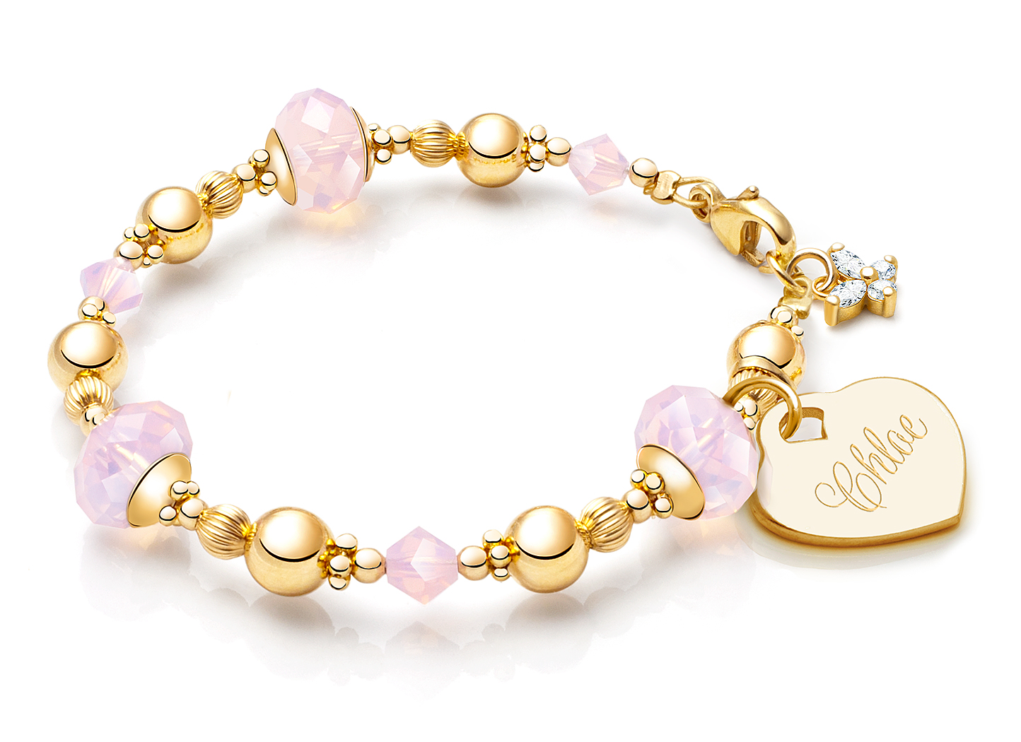 Butterfly Charm <u>NOT</u> Included<br />( add the charms your child would love )