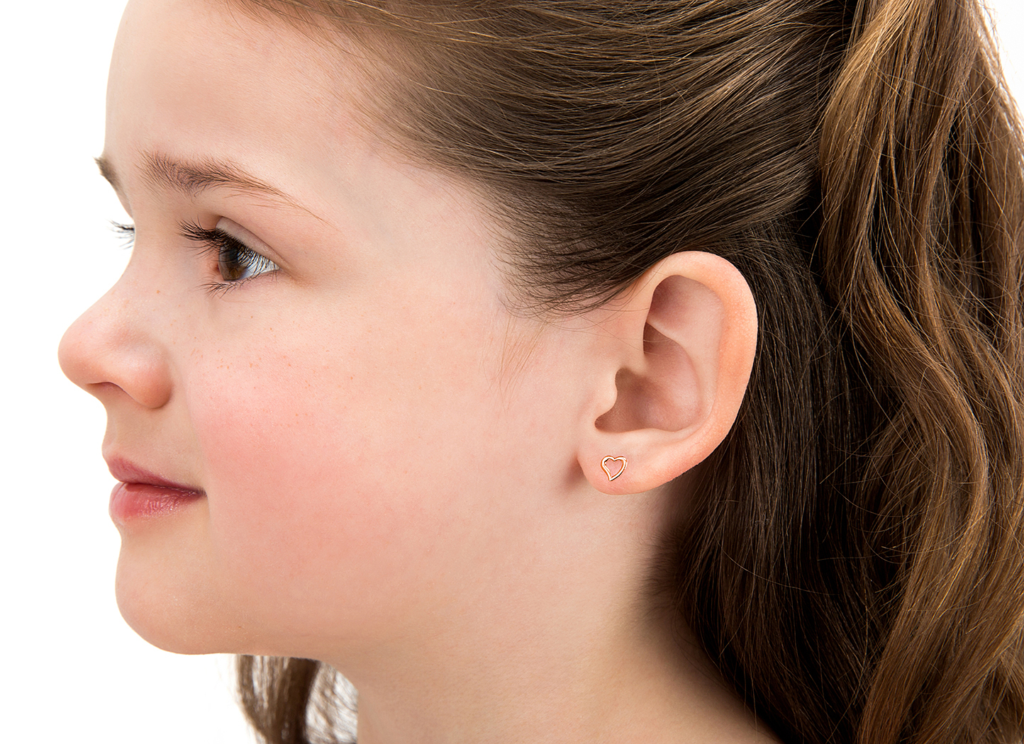 Earring Shown on 4 Year Old Girl