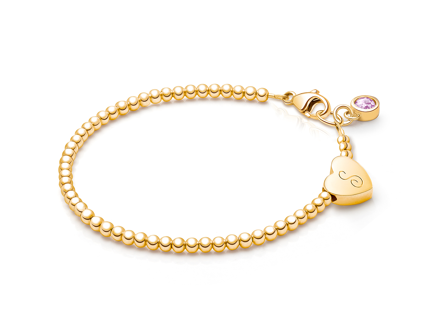 CZ Charm <u>NOT</u> Included<br />( add the charms your child would love )