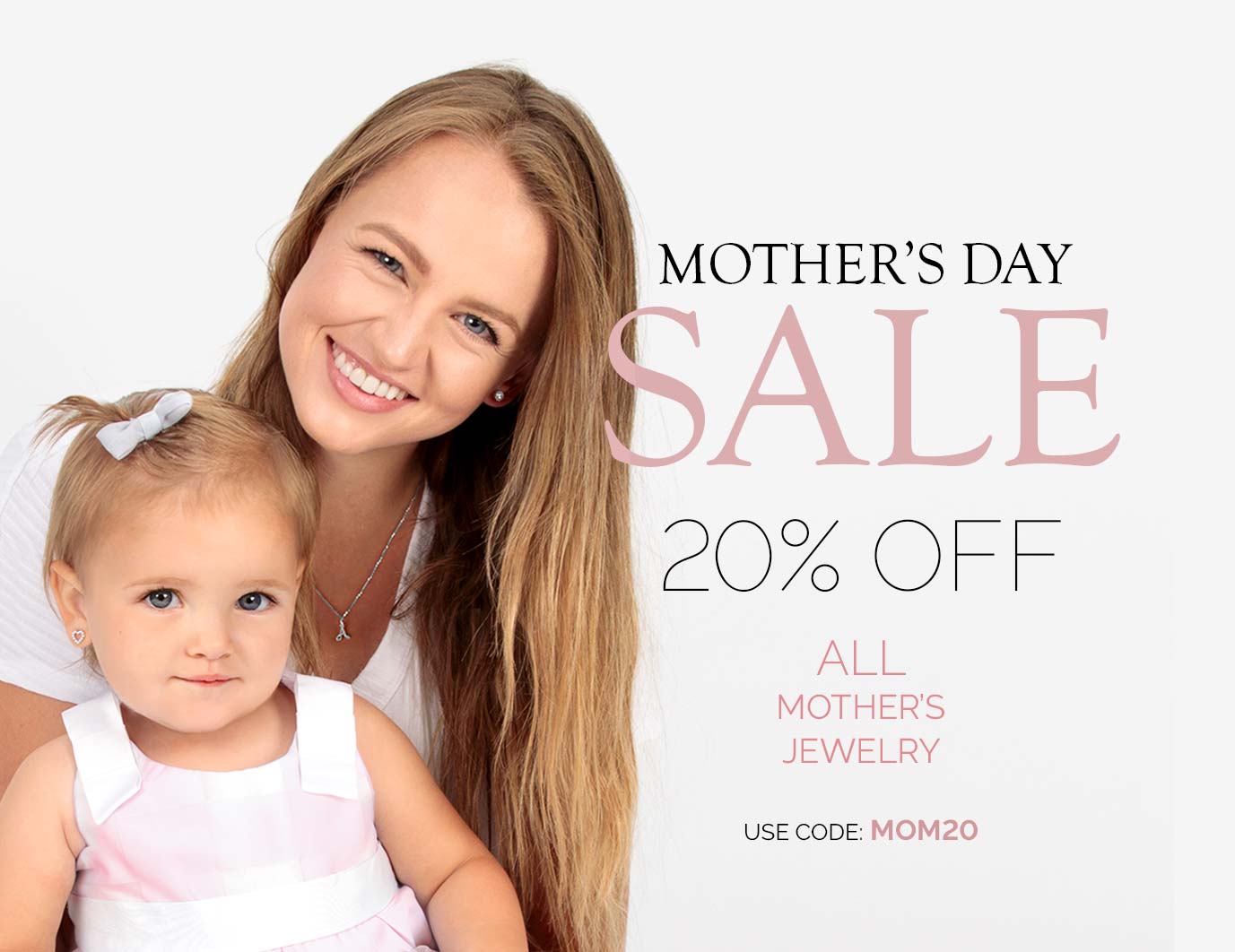 Contact Us Image of Friendly Woman and Happy Child With Tiny Blessings Jewelry
