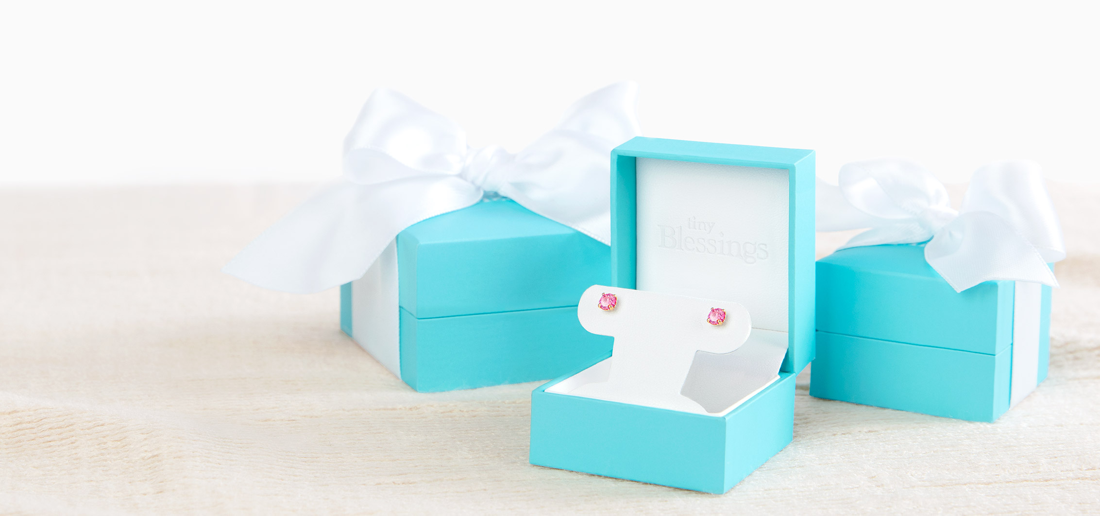 Kids Jewelry Gift Wrapped in Iconic Blue Boxes
